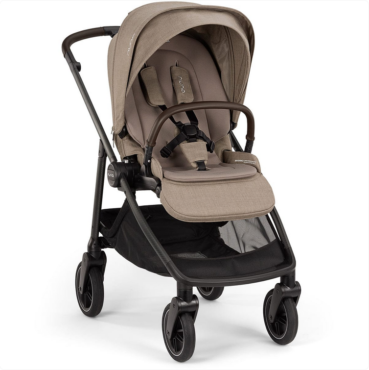 Nuna SWIV Stroller | 360° Swivel Wheels - Acorn ST18601ACN