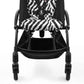 Stokke YOYO3 Ultra Compact 6+ Stroller (One Box) - Black / Zebra (Wild Collection)