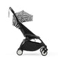 Stokke YOYO3 Ultra Compact 6+ Stroller (One Box) - Black / Zebra (Wild Collection)