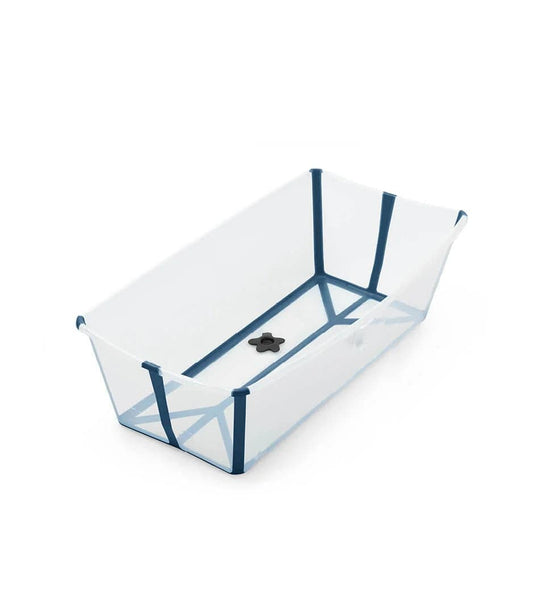 Stokke Flexi Bath X-Large - Transparent Blue - Traveling Tikes 