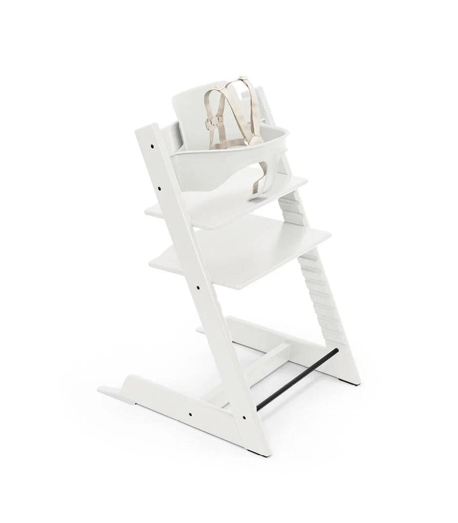 Tripp Trapp High Chair2 - White - Traveling Tikes 