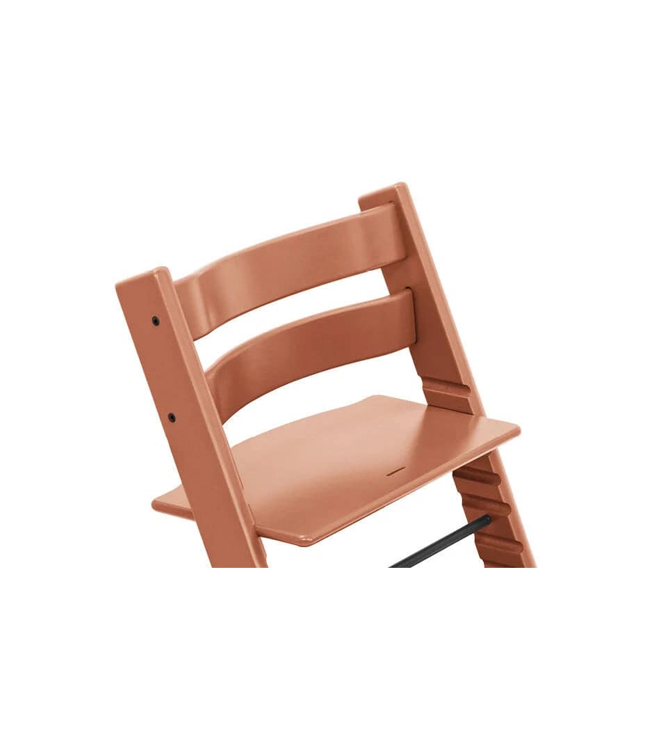 Tripp Trapp High Chair2 and Cushion with Stokke Tray - Terracotta / Terracotta