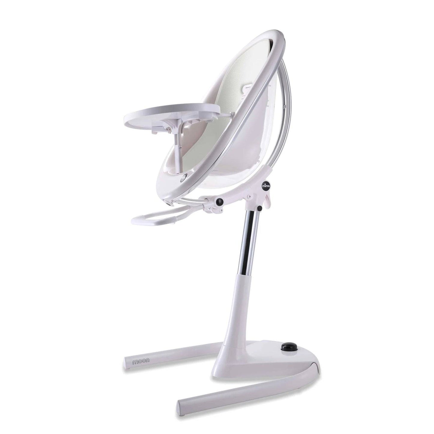 Mima Moon 2G High Chair - White/Snow White