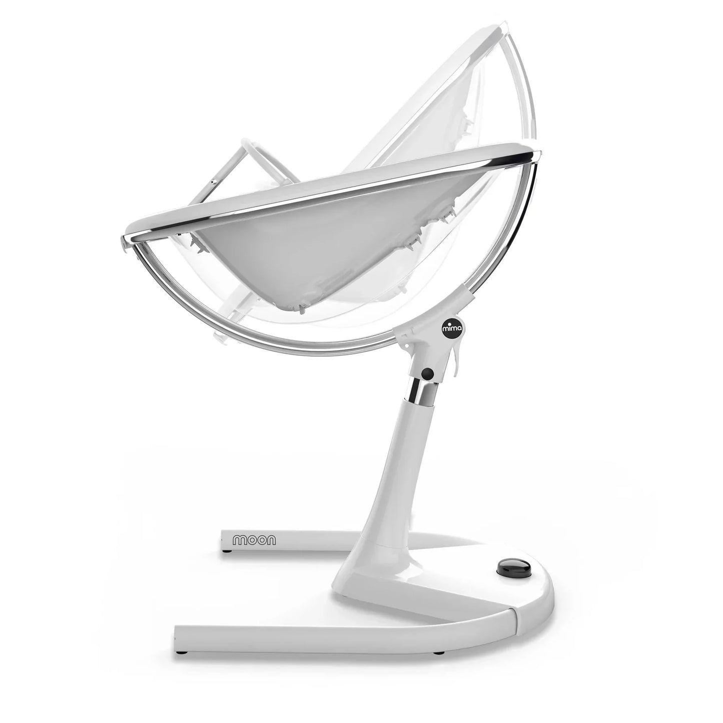 Mima Moon 2G High Chair - White/Black