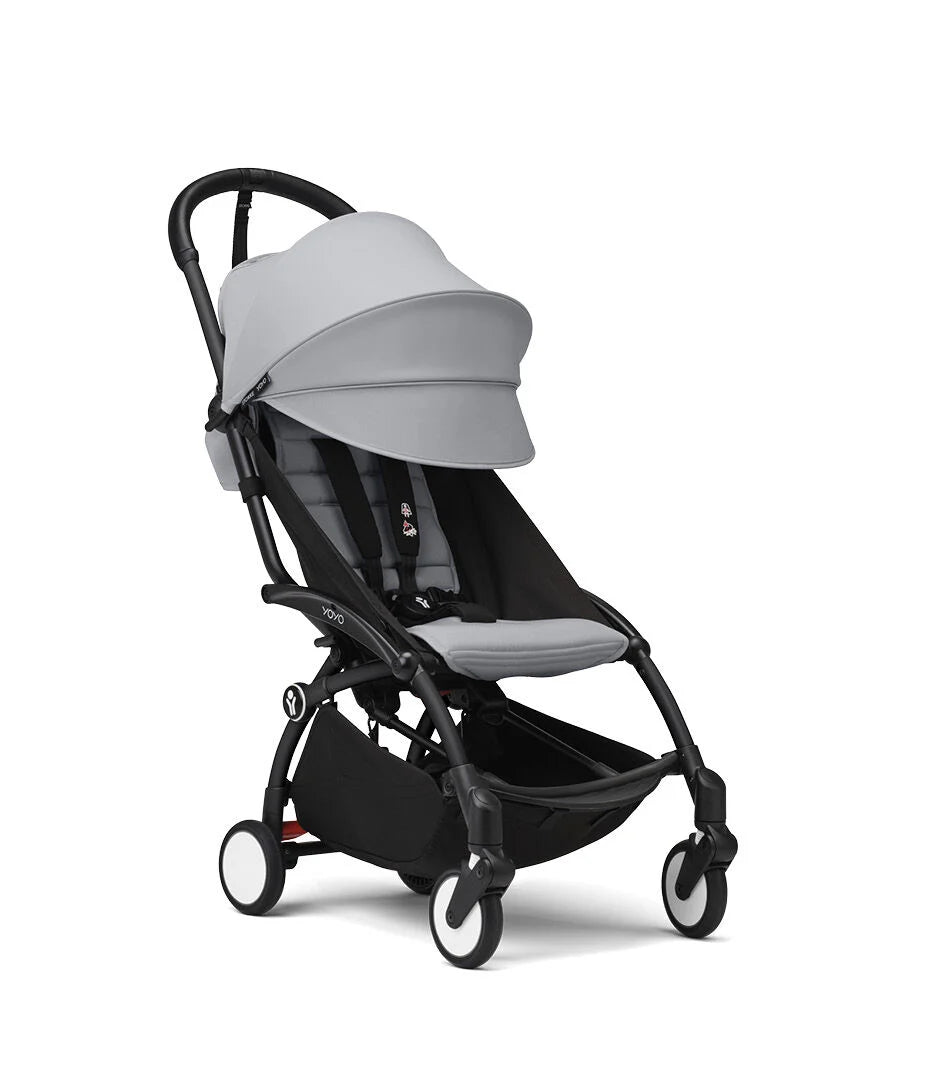 Stokke YOYO3 Ultra Compact 6+ Stroller (One Box) - Black / Stone