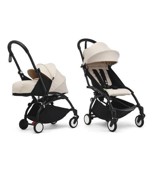 Babyzen YOYO2 Ultra Compact 6+ Stroller + Newborn Pack - Bonpoint Beige (.