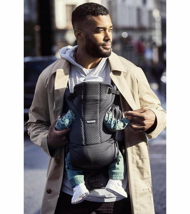 Baby Bjorn Baby Carrier Free 3D Mesh - Anthracite - Traveling Tikes 