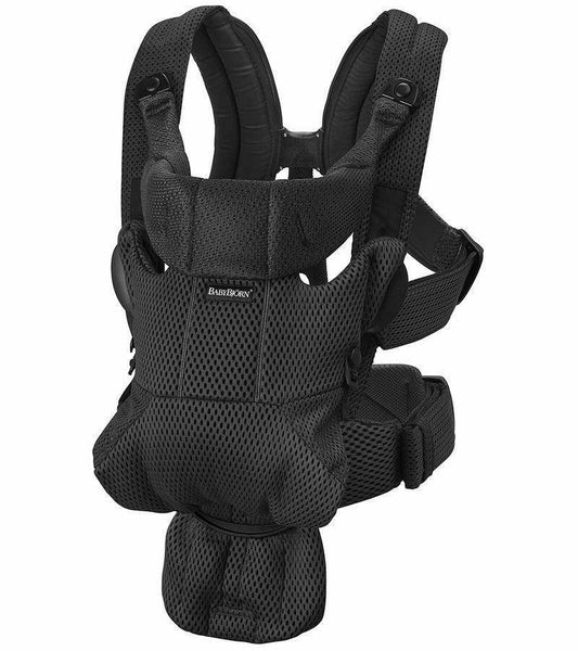 Baby Bjorn Baby Carrier Free 3D Mesh - Black - Traveling Tikes 