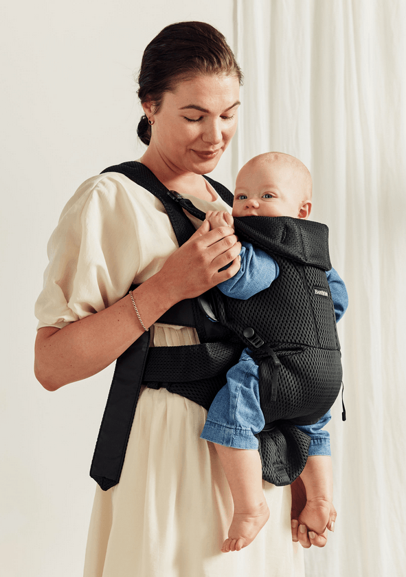 Baby Bjorn Baby Carrier Free 3D Mesh - Black - Traveling Tikes 