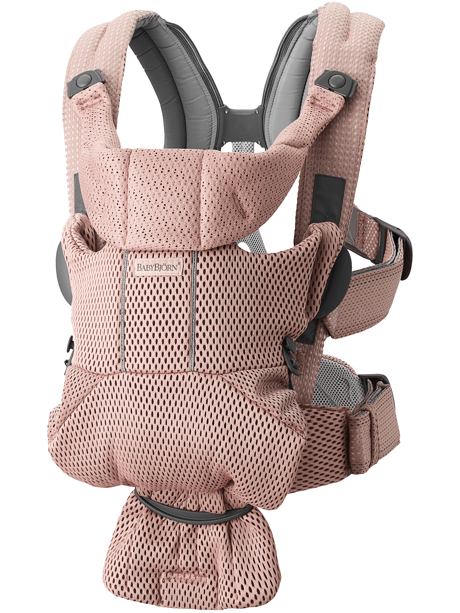 Baby Bjorn Baby Carrier Free 3D Mesh - Dusty Pink - Traveling Tikes 