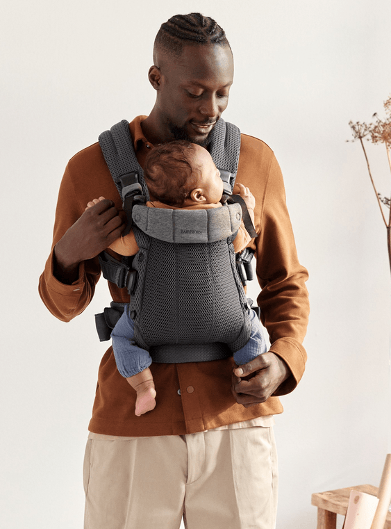 Baby Bjorn Baby Carrier Harmony - Anthracite - Traveling Tikes 