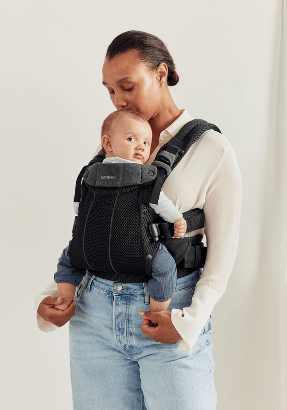 Baby Bjorn Baby Carrier Harmony - Black - Traveling Tikes 