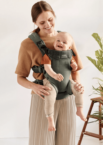 Baby Bjorn Baby Carrier Harmony - Dark Green - Traveling Tikes 