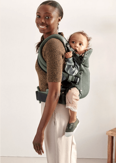 Baby Bjorn Baby Carrier Harmony - Dark Green - Traveling Tikes 