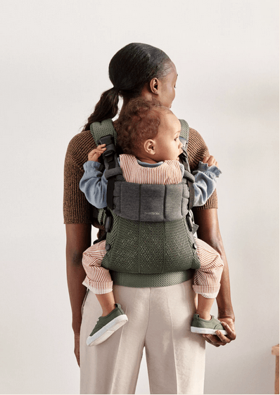 Baby Bjorn Baby Carrier Harmony - Dark Green - Traveling Tikes 