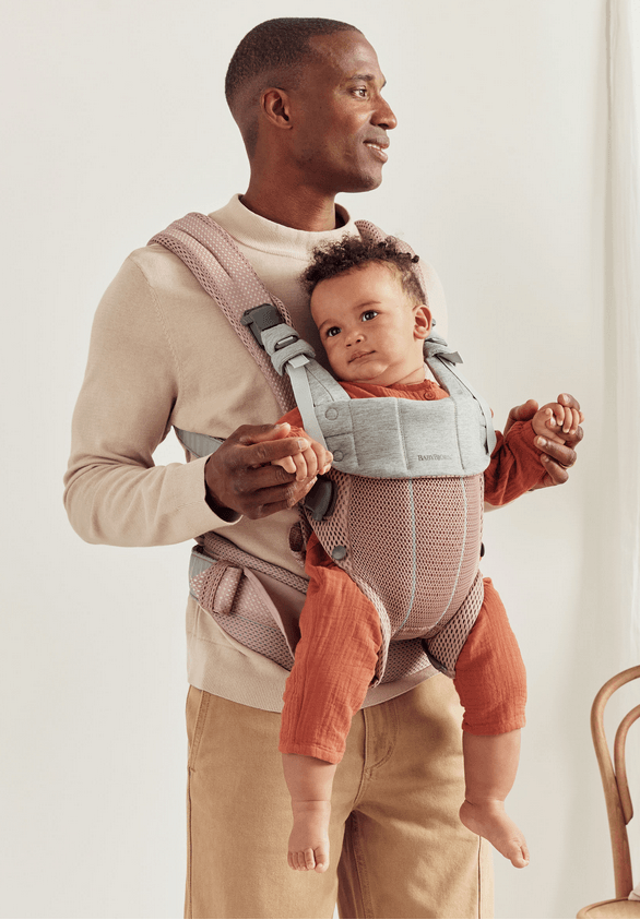 Baby Bjorn Baby Carrier Harmony - Dusty Pink - Traveling Tikes 