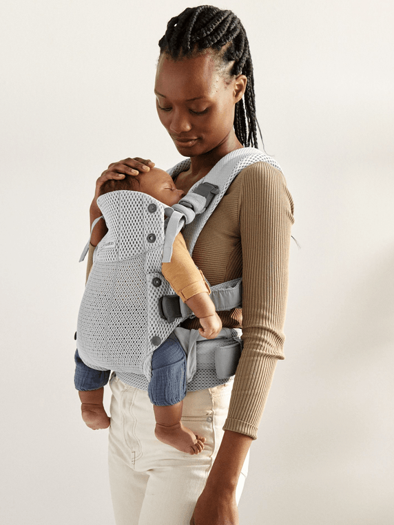 Baby Bjorn Baby Carrier Harmony - Silver - Traveling Tikes 