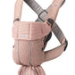 Baby Bjorn Baby Carrier Mini 3D Mesh- Dusty Pink - Traveling Tikes 