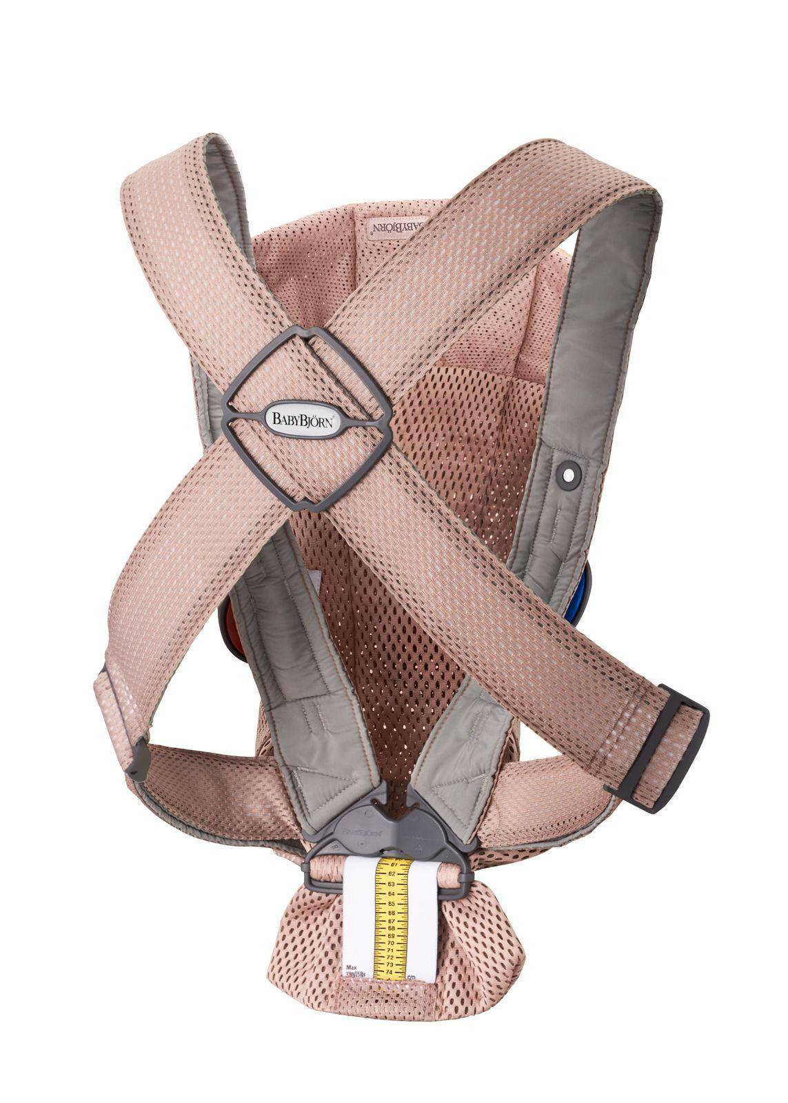 Baby Bjorn Baby Carrier Mini 3D Mesh- Dusty Pink - Traveling Tikes 