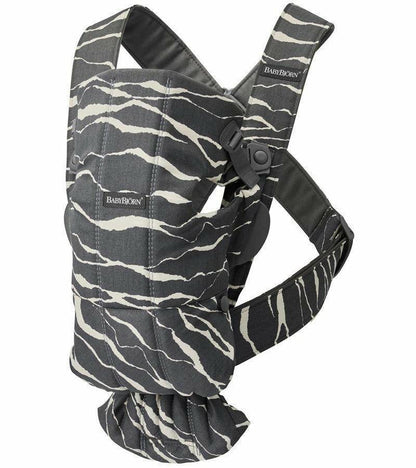 Baby Bjorn Baby Carrier Mini Cotton - Anthracite Landscape 021027US