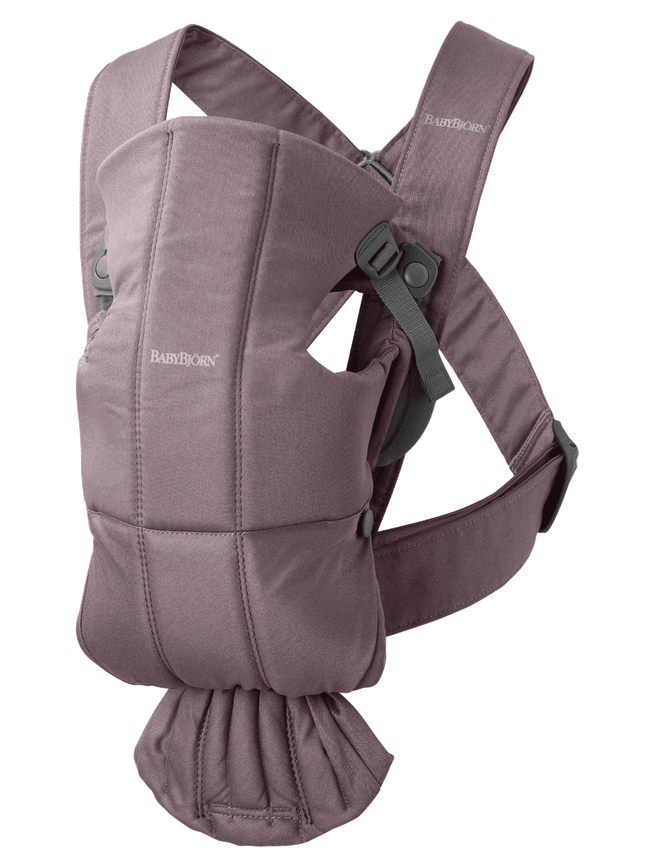 Baby Bjorn Baby Carrier Mini Cotton - Purple - Traveling Tikes 