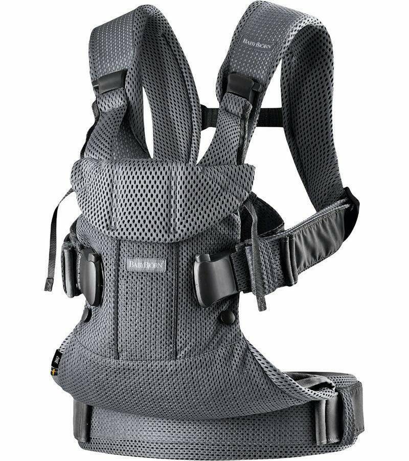 Baby Bjorn Baby Carrier One Air, 3D Mesh - Anthracite - Traveling Tikes 