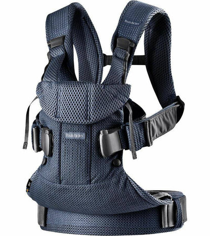 Baby Bjorn Baby Carrier One Air, 3D Mesh - Navy Blue - Traveling Tikes 