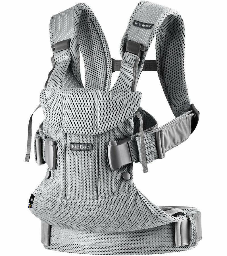 Baby Bjorn Baby Carrier One Air, 3D Mesh - Silver - Traveling Tikes 