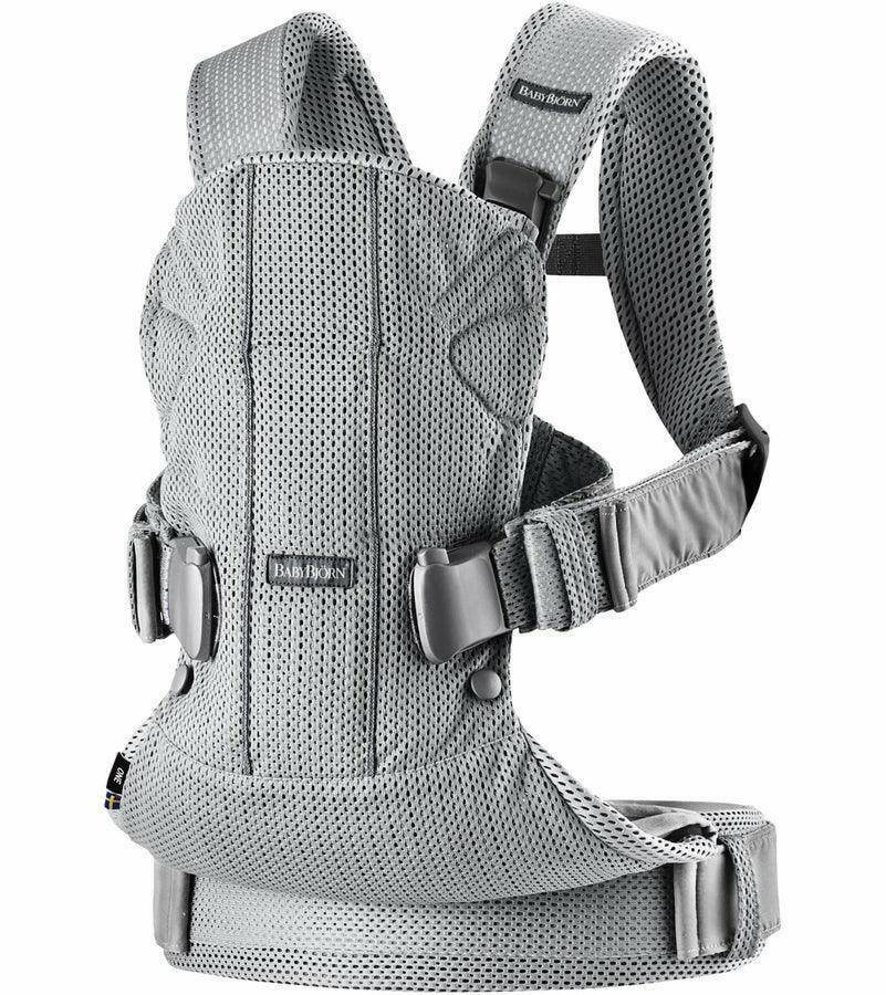 Baby Bjorn Baby Carrier One Air, 3D Mesh - Silver - Traveling Tikes 