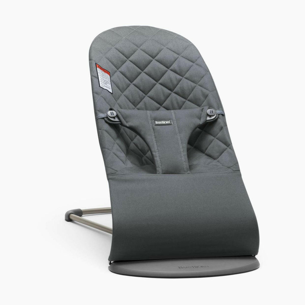 BabyBjorn Bouncer Bliss, Cotton - Anthracite / Landscape – Traveling Tikes