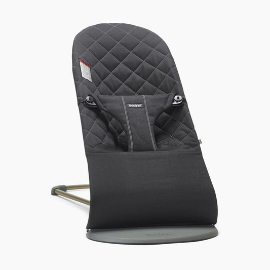 Baby Bjorn Bouncer Bliss - Black, Cotton - Traveling Tikes 