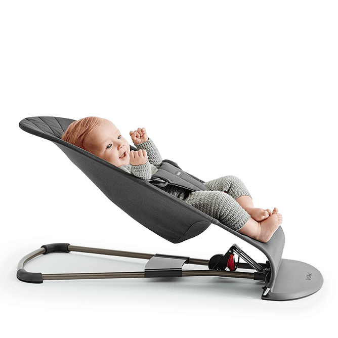 Baby Bjorn Bouncer Bliss - Black, Cotton - Traveling Tikes 