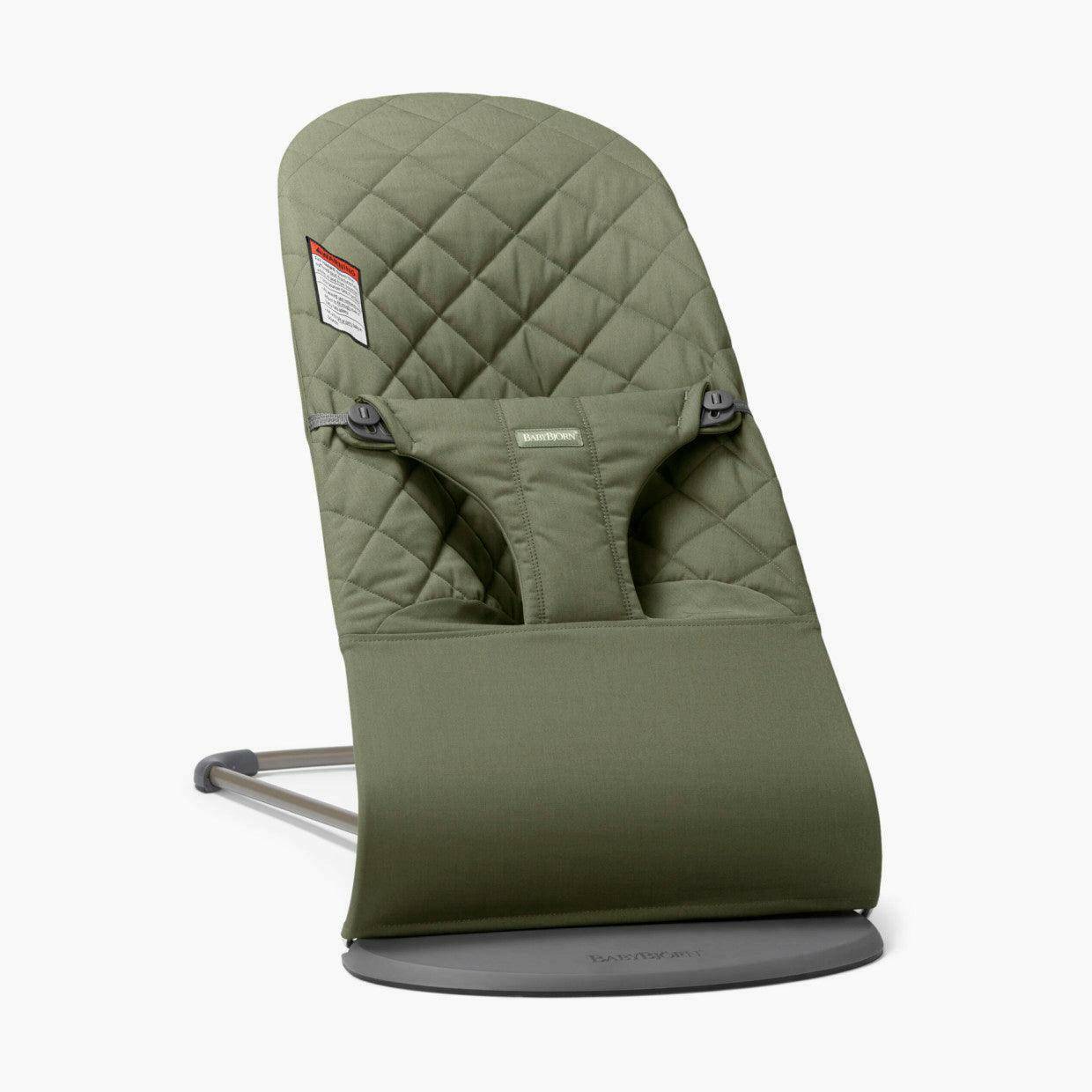 Baby Bjorn Bouncer Bliss - Dark Green, Cotton - Traveling Tikes 