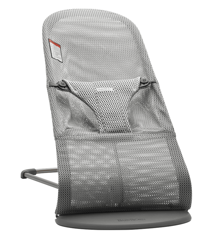 Baby Bjorn Bouncer Bliss Mesh - Grey - Traveling Tikes 