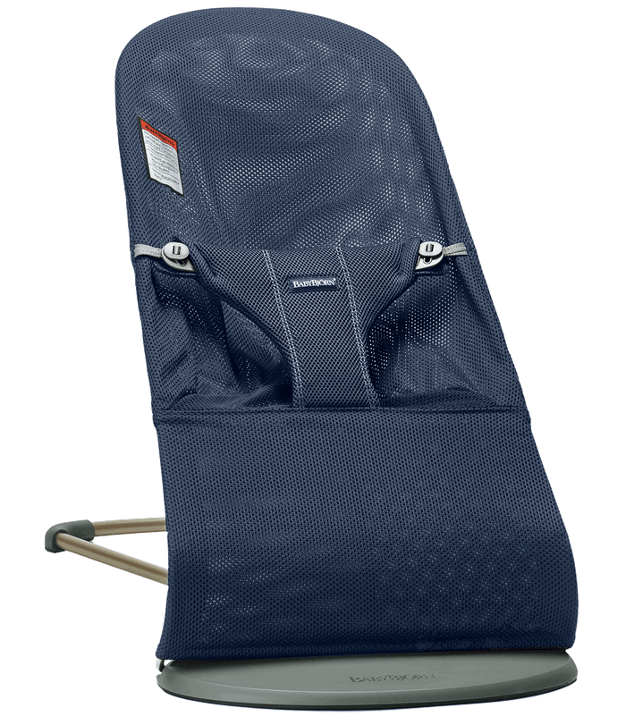 Baby Bjorn Bouncer Bliss Mesh - Navy Blue - Traveling Tikes 