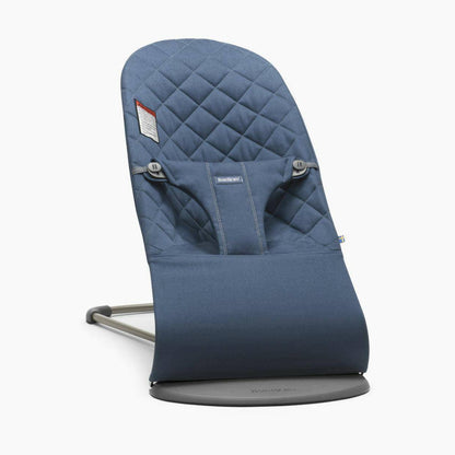 Baby Bjorn Bouncer Bliss - Midnight Blue, Cotton - Traveling Tikes 