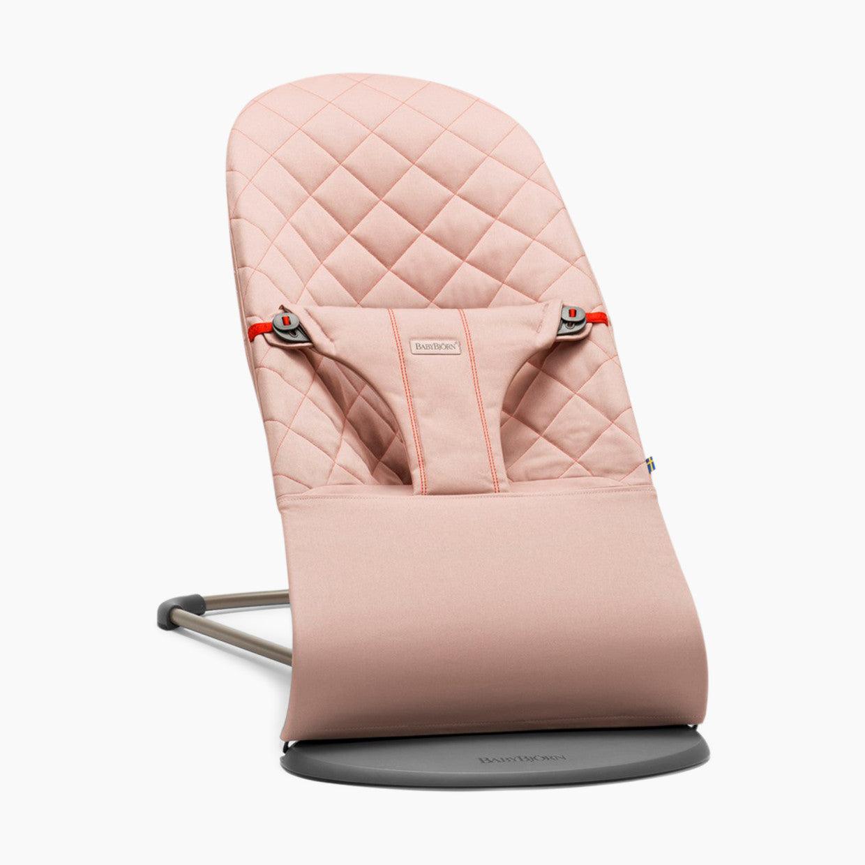 Baby Bjorn Bouncer Bliss - Old Rose, Cotton - Traveling Tikes 