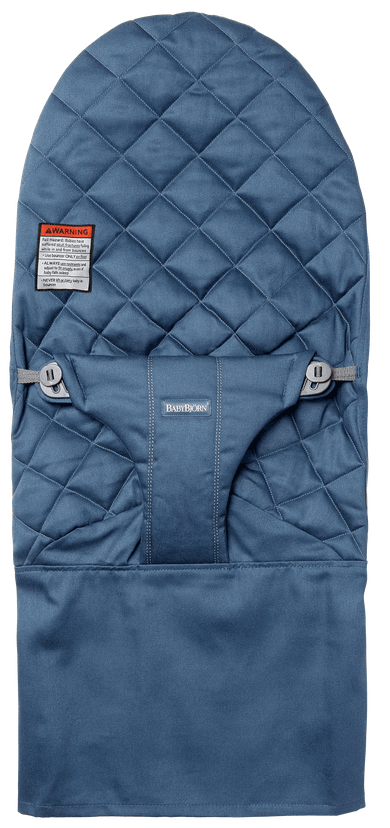 Baby Bjorn Fabric Seat Classic Quilted Cotton - Midnight Blue - Traveling Tikes 