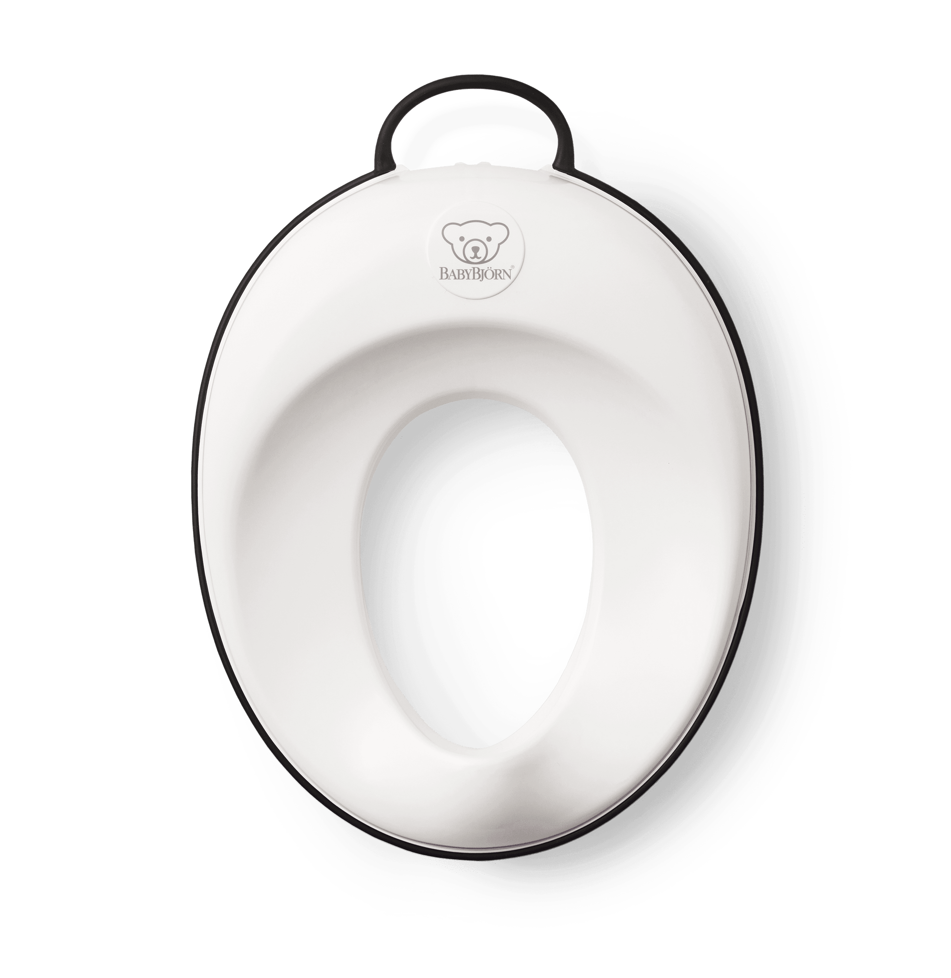 Baby Bjorn Toilet Training Seat - White/Black - Traveling Tikes 