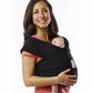 Baby K'Tan Baby Carrier in Basic Black - Large - Traveling Tikes 