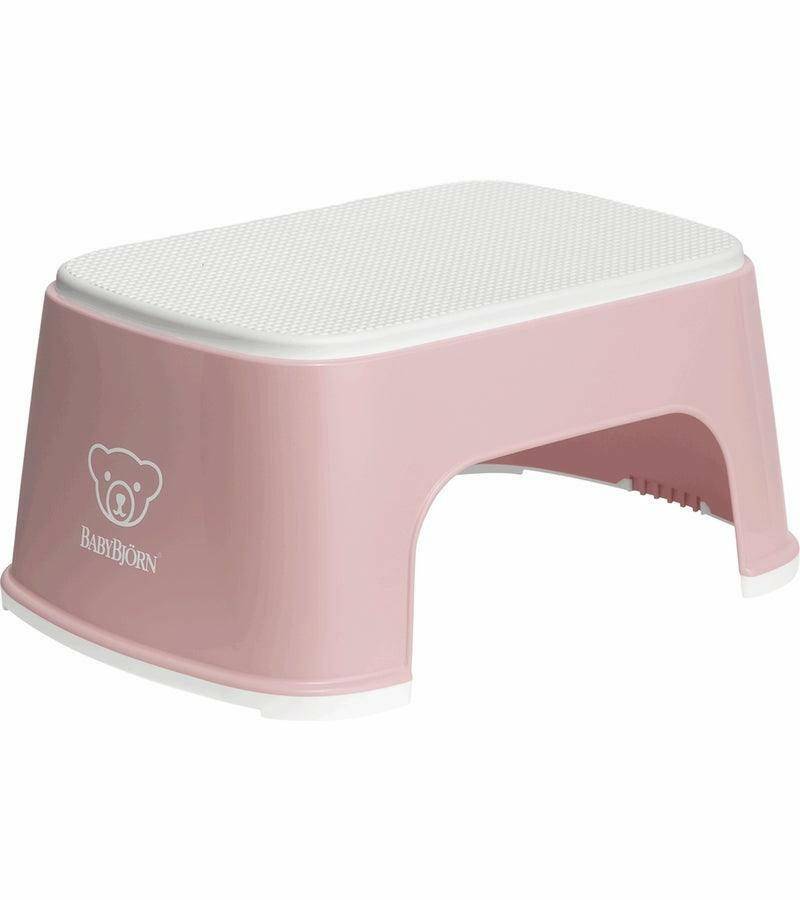 BabyBjorn Step Stool - Powder Pink/White - Traveling Tikes 