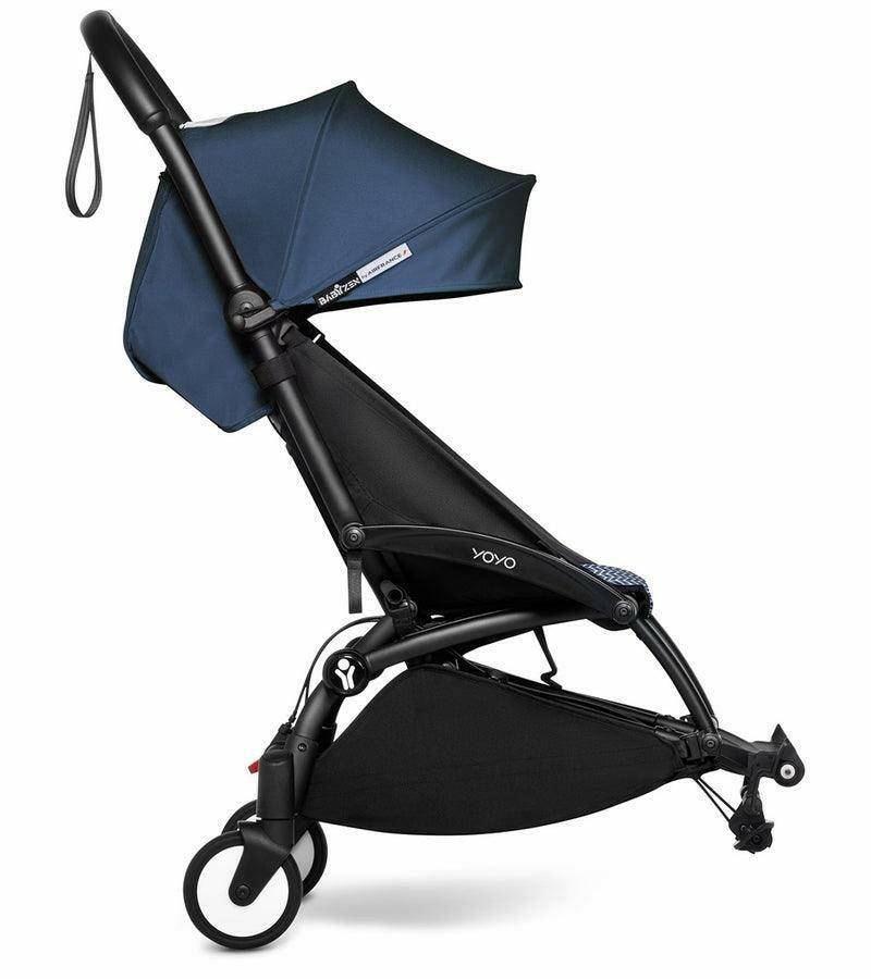 Stokke YOYO Connect Frame 6+ - Black / Air France Blue - Traveling Tikes 