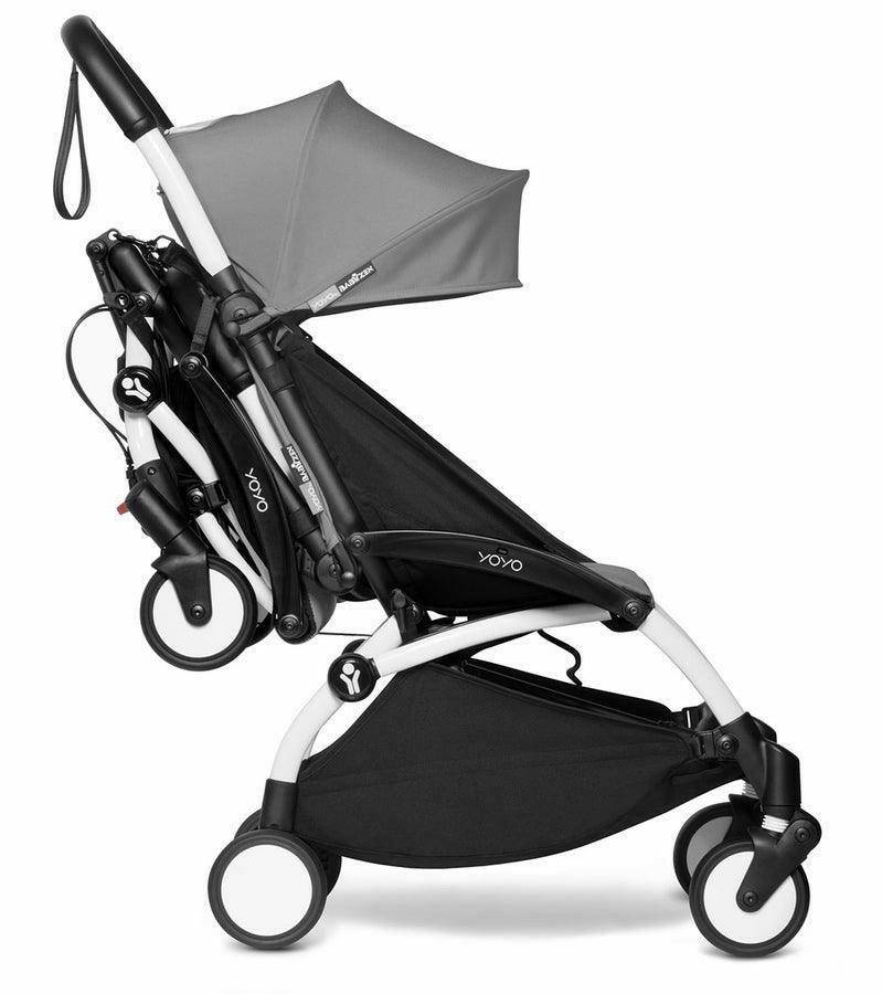 Stokke YOYO Connect Frame 6+ - Black / Air France Blue - Traveling Tikes 