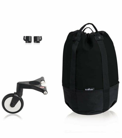 BABYZEN YOYO + Rolling Bag - Black - Traveling Tikes 