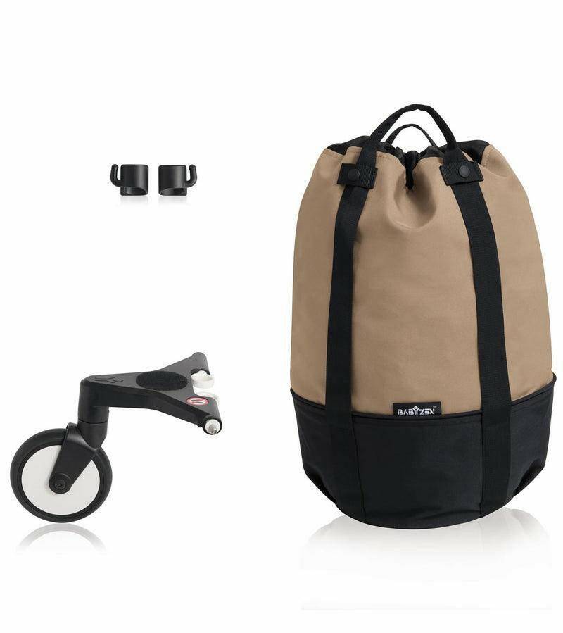 BABYZEN YOYO + Rolling Bag - Taupe - Traveling Tikes 