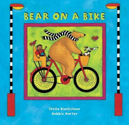 Barefoot Books Bear on a Bike - Traveling Tikes 