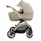 Silver Cross Reef 2 Stroller + Folding Bassinet Bundle - Stone