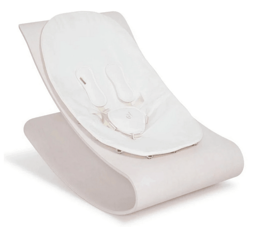 Bloom Coco Lounger - White/Coconut White - Traveling Tikes 