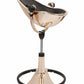 Bloom Fresco Rose Gold Base High Chair-Midnight Black - Traveling Tikes 