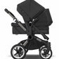 Bugaboo Donkey 5 Duo Complete Stroller Bundle - Aluminum / Midnight Black / Midnight Black - Traveling Tikes 